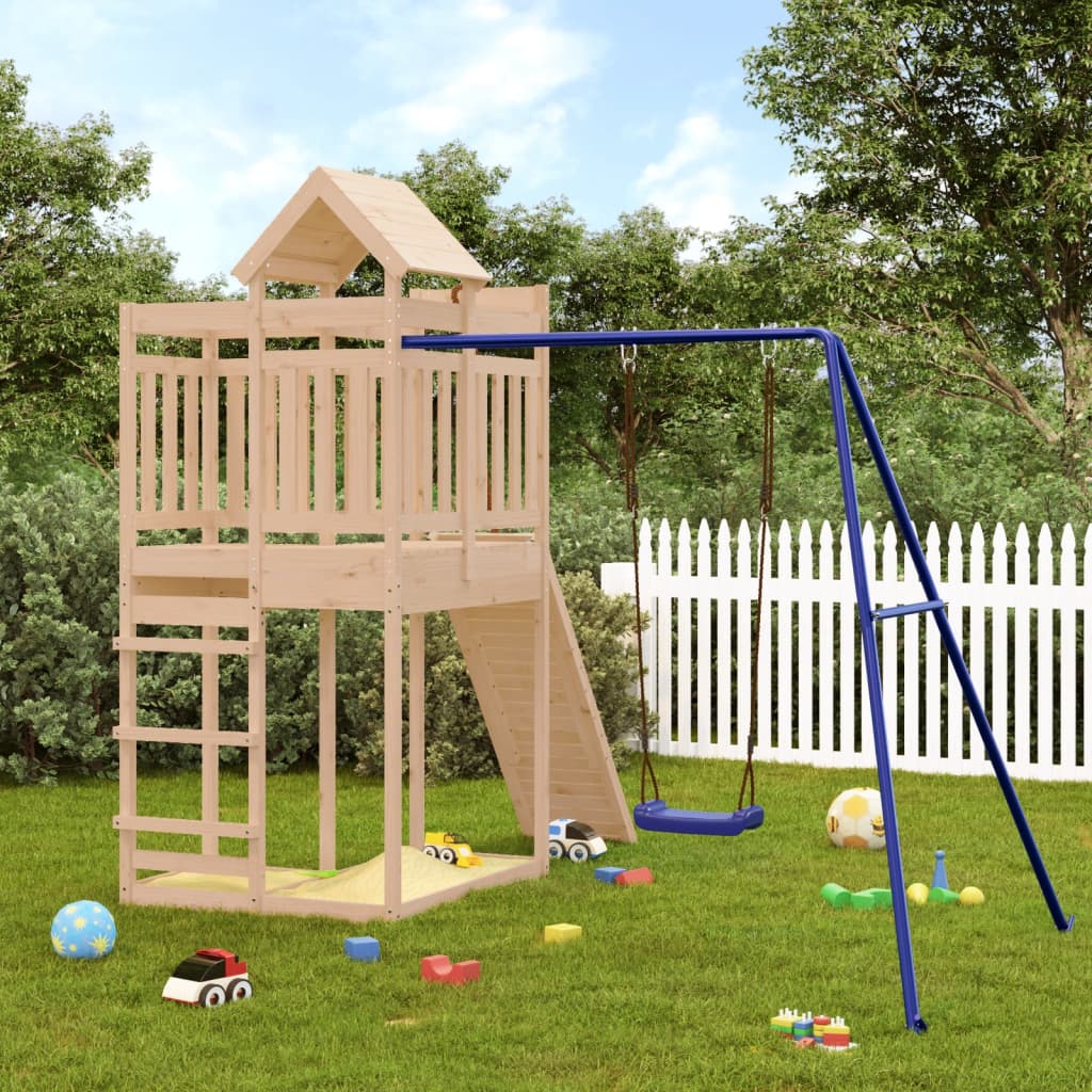 vidaXL Outdoor Playset Solid Wood Pine-0