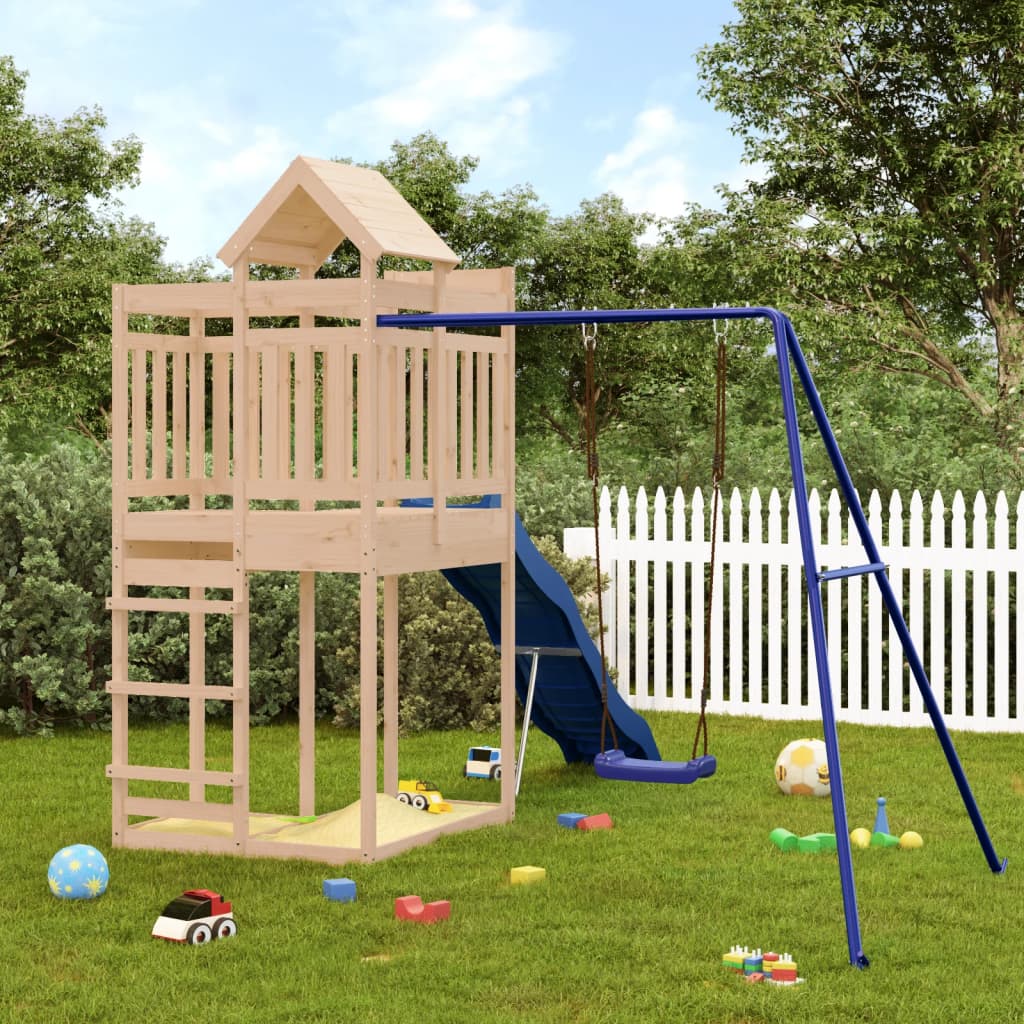 vidaXL Outdoor Playset Solid Wood Pine-0