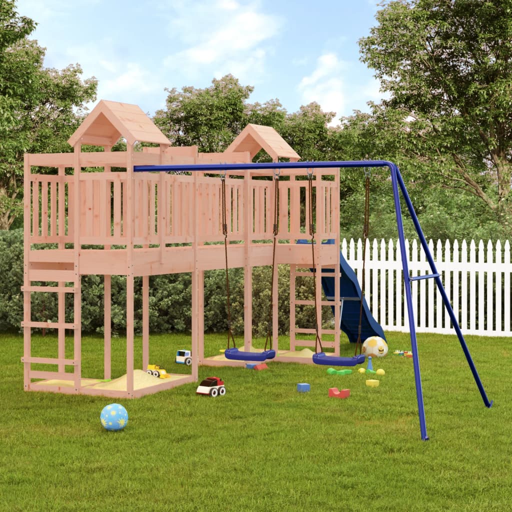 vidaXL Outdoor Playset Solid Wood Douglas-0