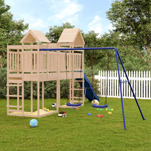 vidaXL Outdoor Playset Solid Wood Pine-0