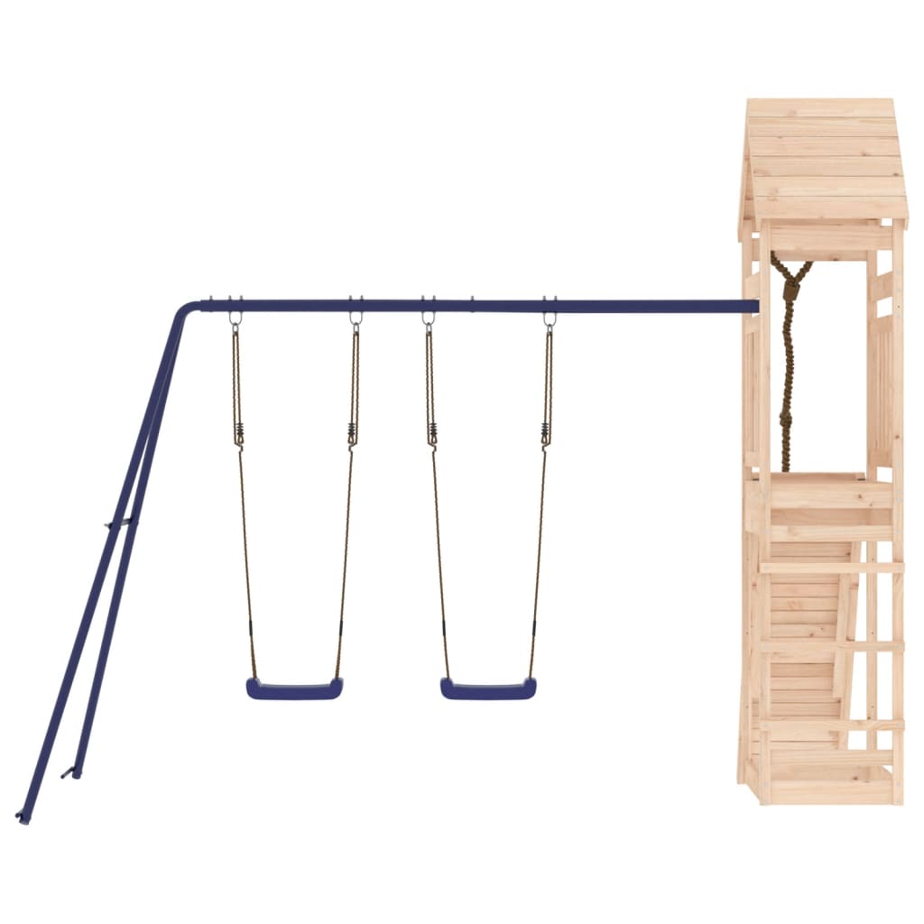 vidaXL Outdoor Playset Solid Wood Pine-4