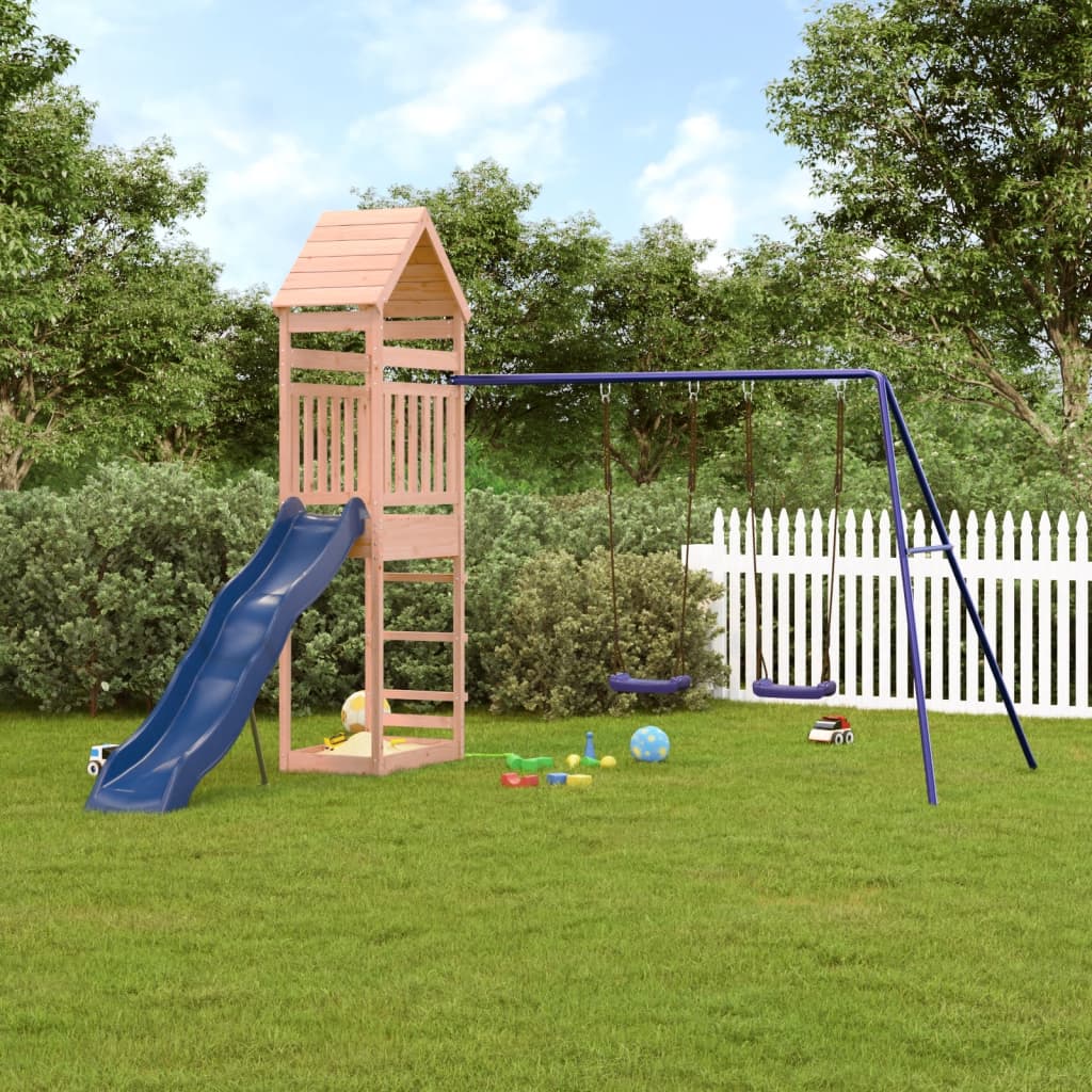 vidaXL Outdoor Playset Solid Wood Douglas-0