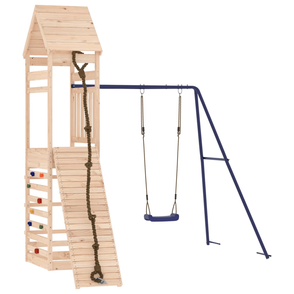 vidaXL Outdoor Playset Solid Wood Pine-3