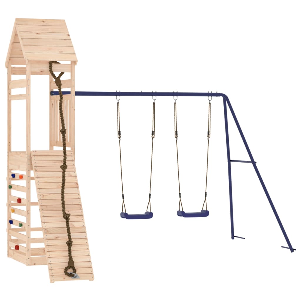 vidaXL Outdoor Playset Solid Wood Pine-3