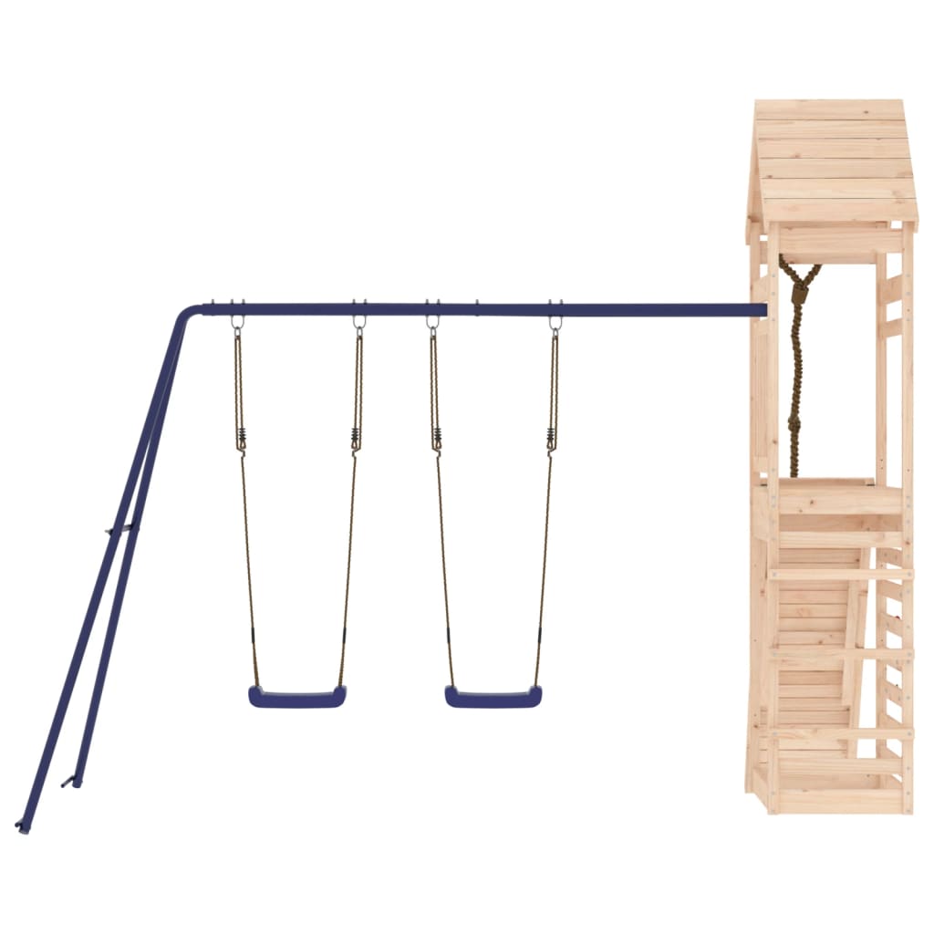 vidaXL Outdoor Playset Solid Wood Pine-4