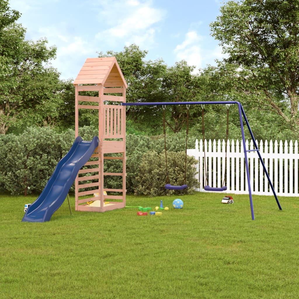 vidaXL Outdoor Playset Solid Wood Douglas-0