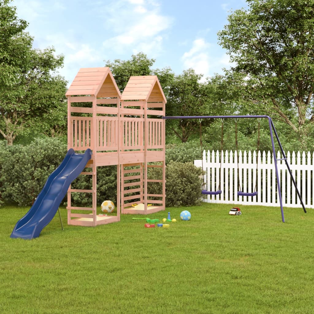 vidaXL Outdoor Playset Solid Wood Douglas-0