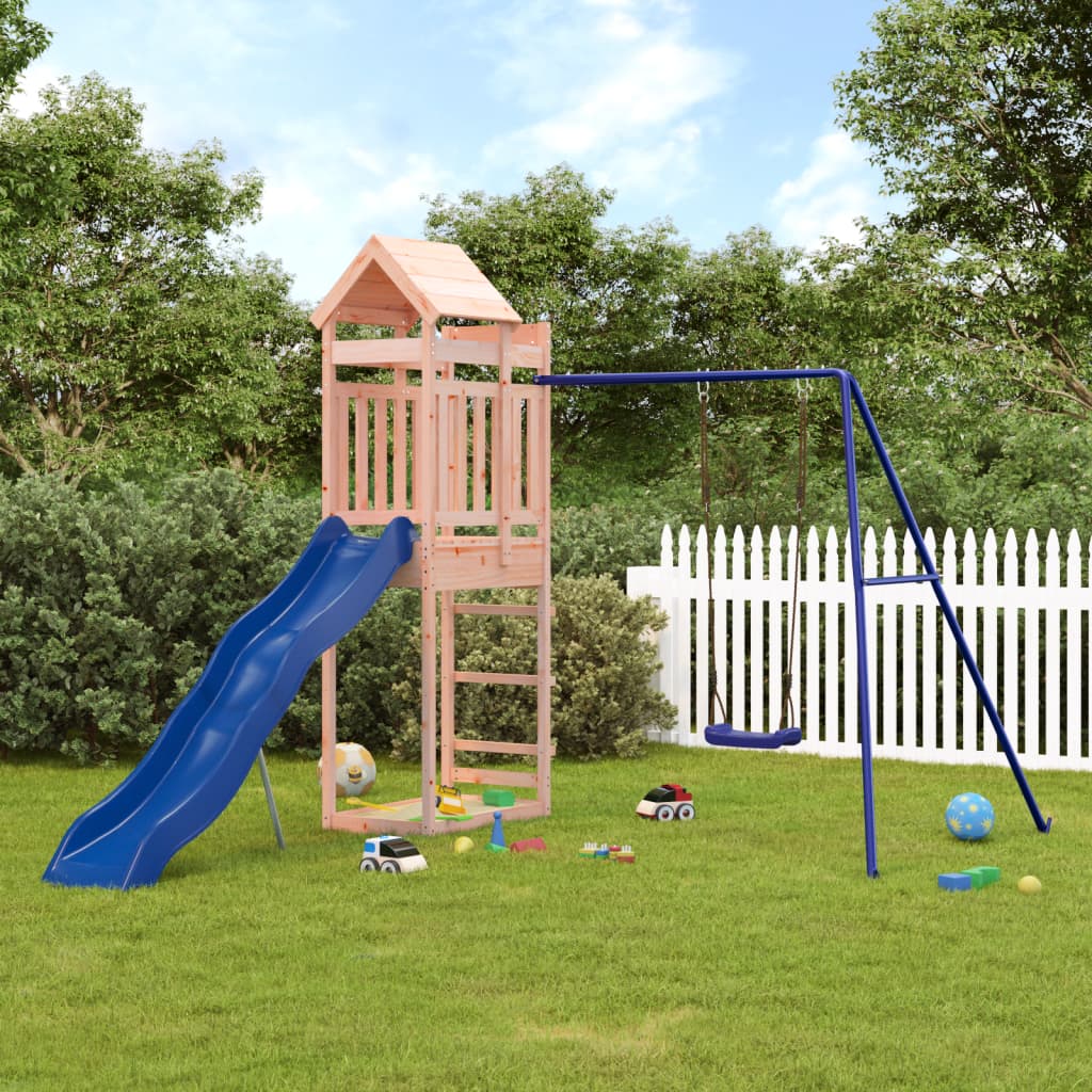 vidaXL Outdoor Playset Solid Wood Douglas-0