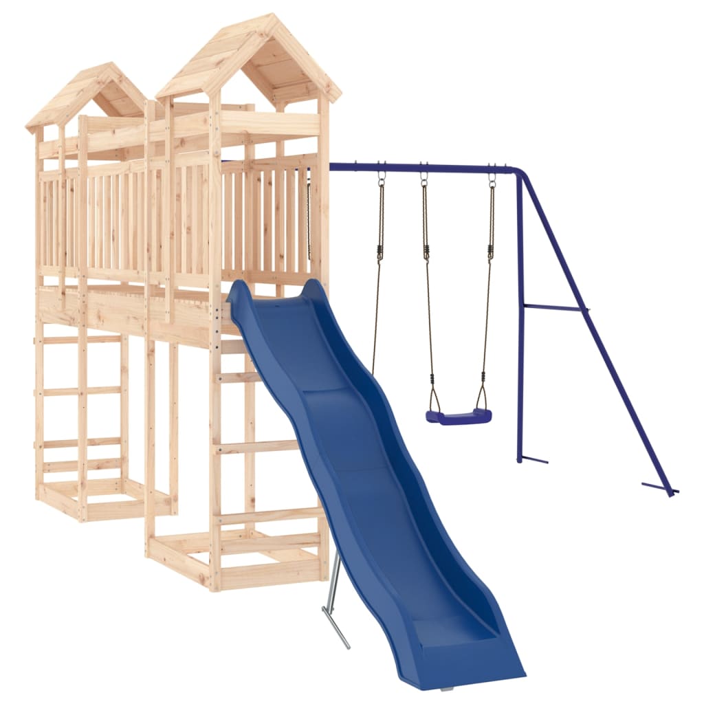 vidaXL Outdoor Playset Solid Wood Pine-1