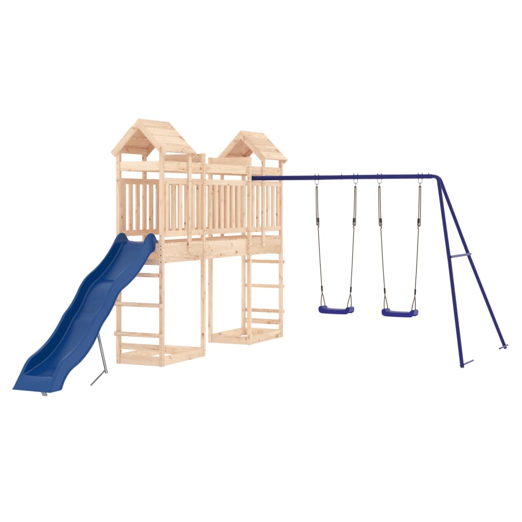 vidaXL Outdoor Playset Solid Wood Pine-4