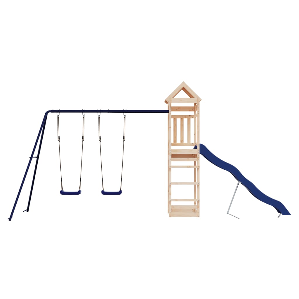 vidaXL Outdoor Playset Solid Wood Pine-2