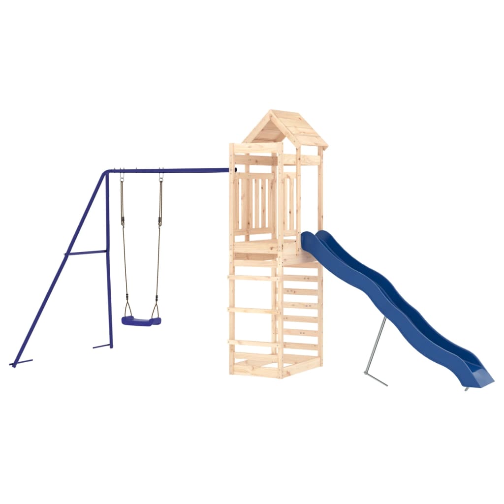 vidaXL Outdoor Playset Solid Wood Pine-4