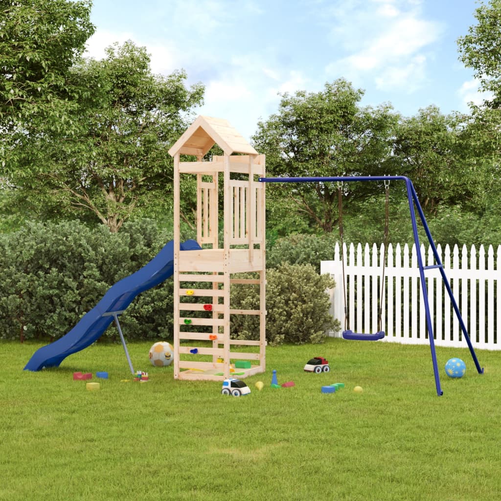 vidaXL Outdoor Playset Solid Wood Pine-0