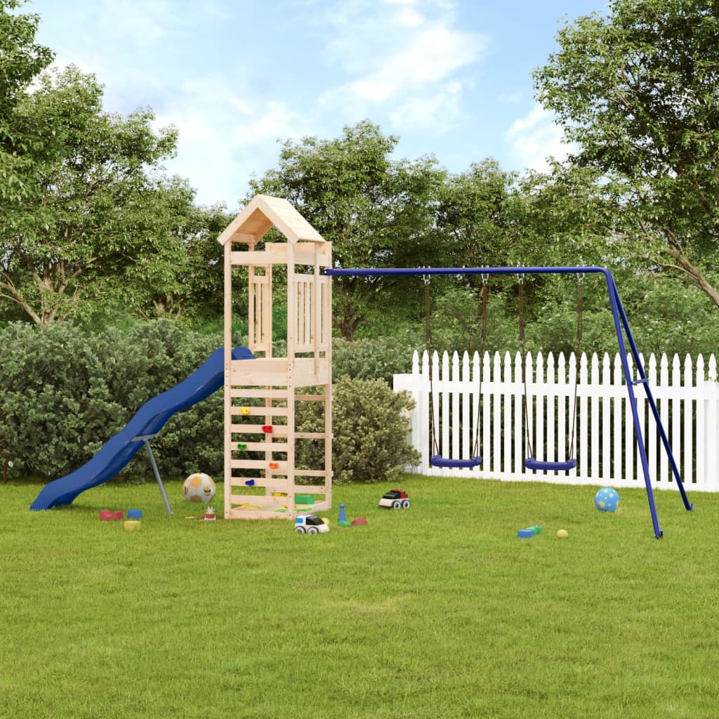 vidaXL Outdoor Playset Solid Wood Pine-0