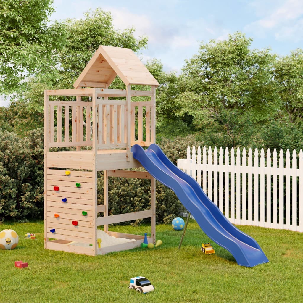 vidaXL Outdoor Playset Solid Wood Pine-0