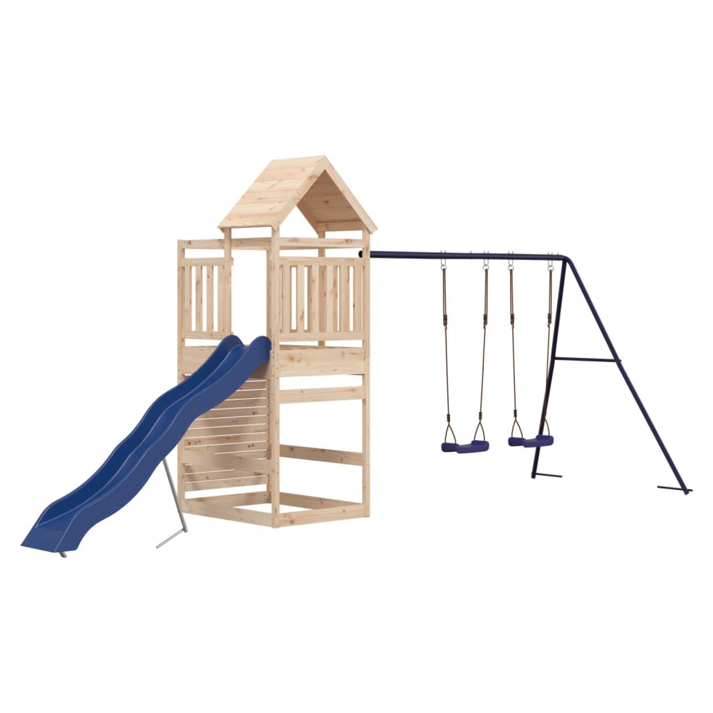 vidaXL Outdoor Playset Solid Wood Pine-1