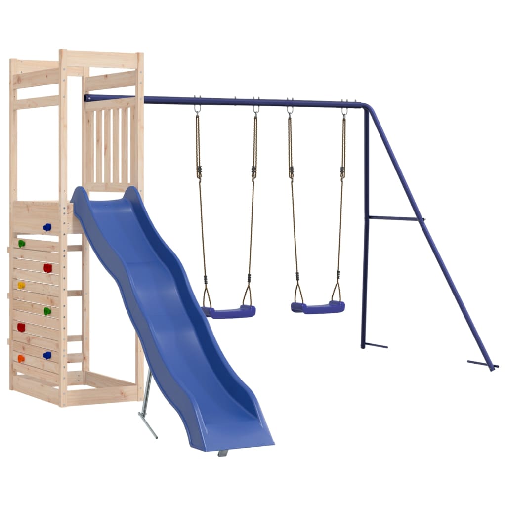 vidaXL Outdoor Playset Solid Wood Pine-4