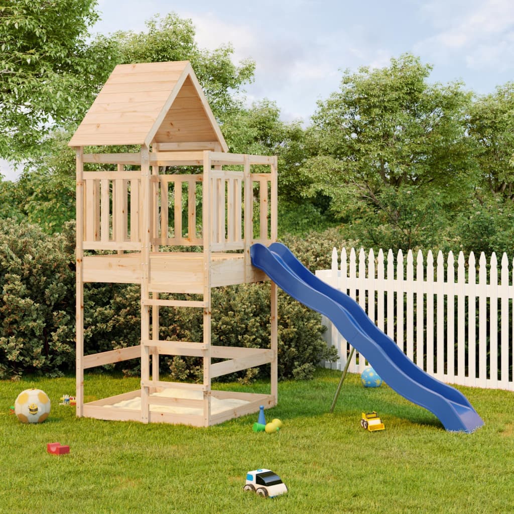 vidaXL Outdoor Playset Solid Wood Pine-0