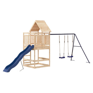 vidaXL Outdoor Playset Solid Wood Pine-0