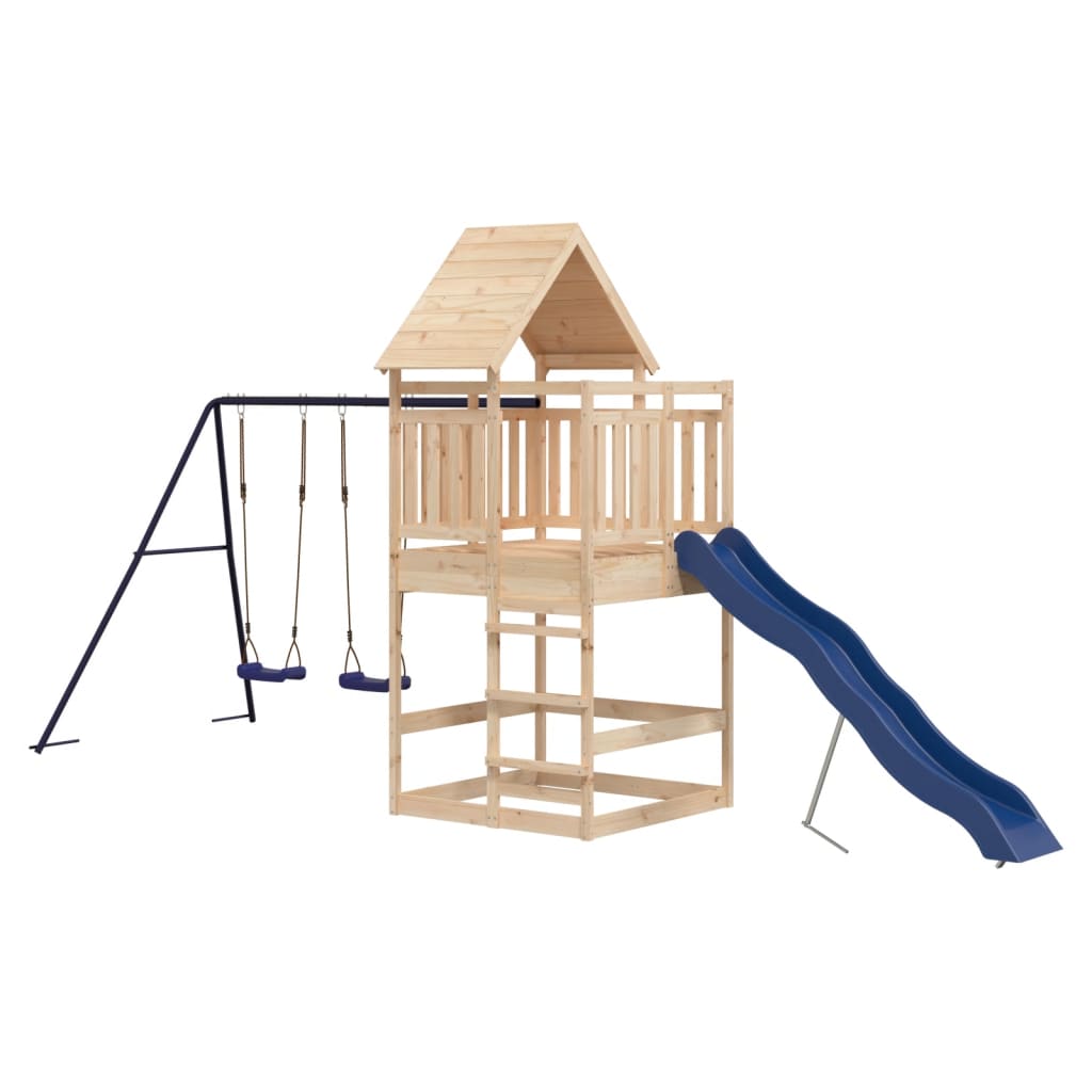 vidaXL Outdoor Playset Solid Wood Pine-3