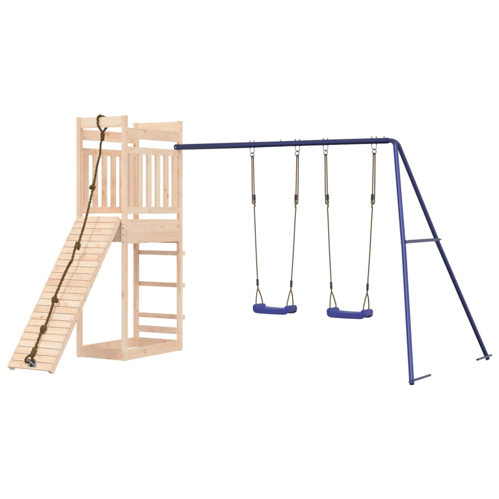 vidaXL Outdoor Playset Solid Wood Pine-0