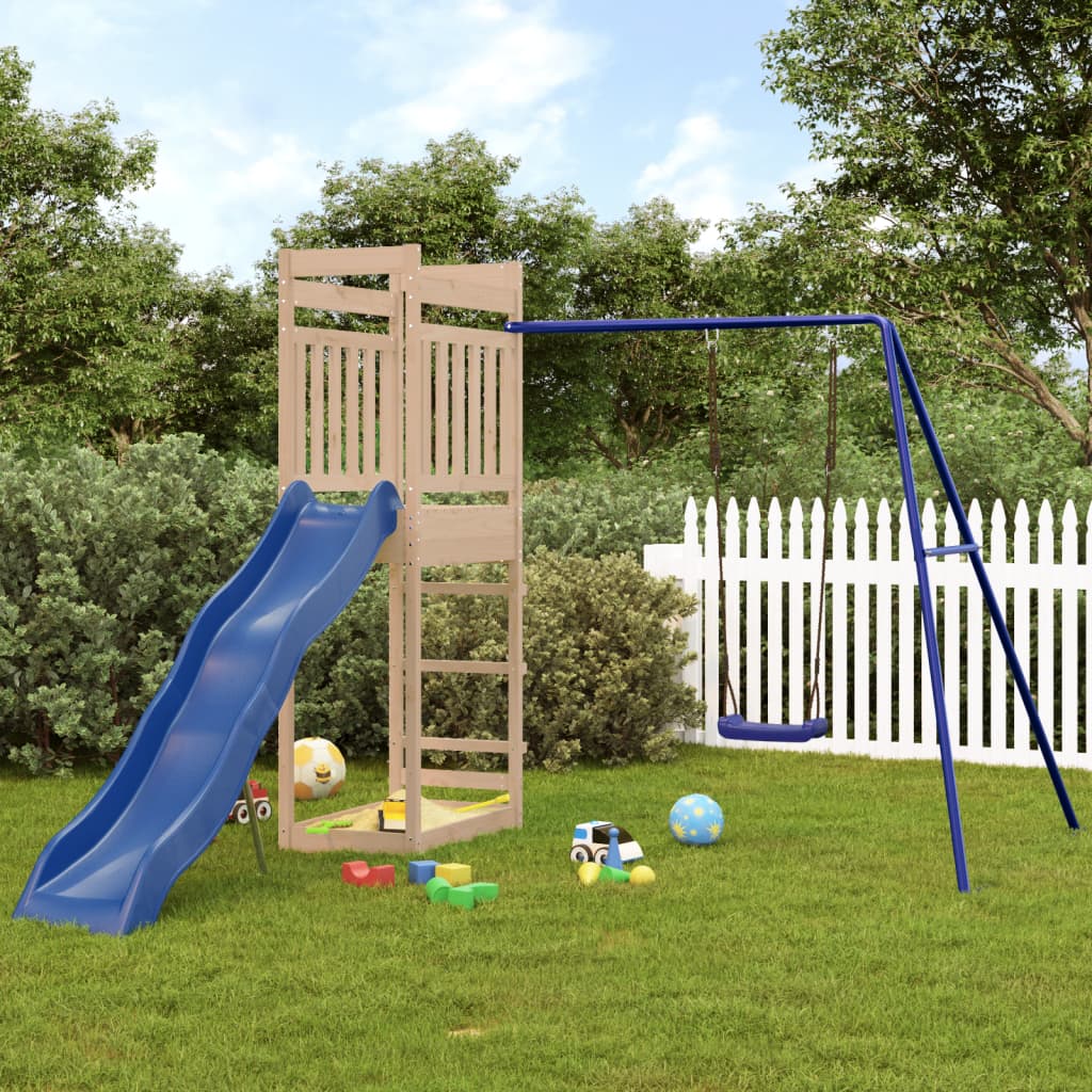 vidaXL Outdoor Playset Solid Wood Pine-0