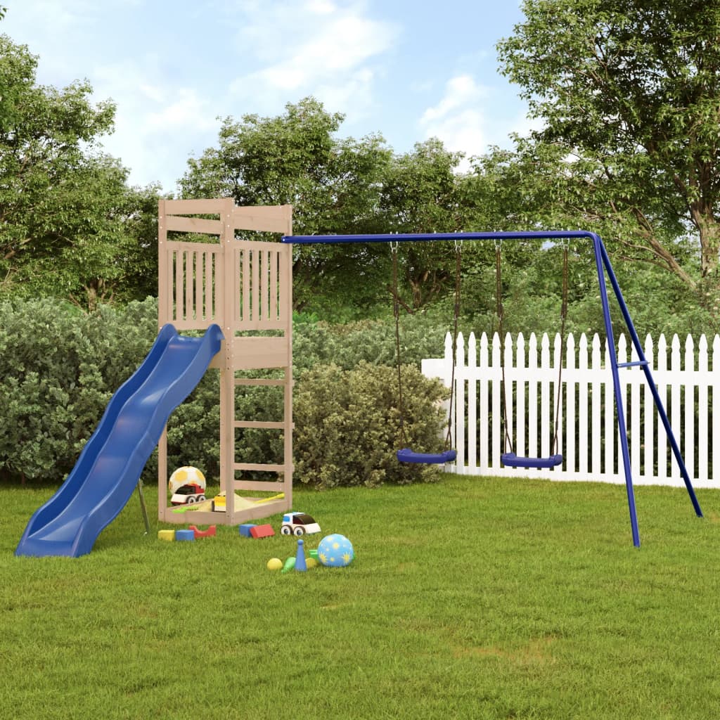 vidaXL Outdoor Playset Solid Wood Pine-0