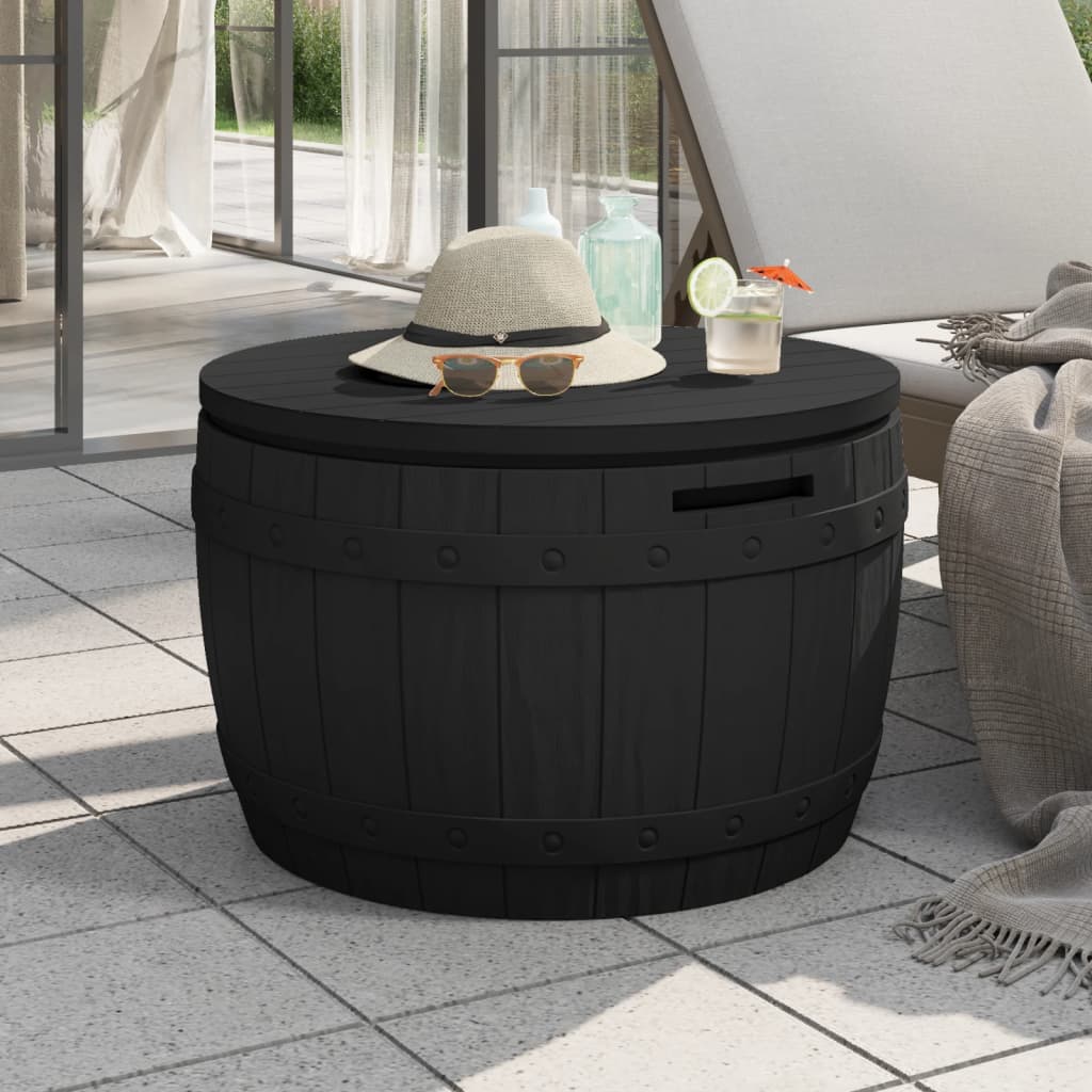 vidaXL Outdoor Storage Box Patio Furniture Garden Storage Chest Polypropylene-6