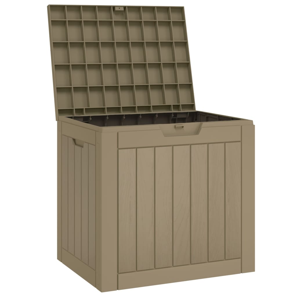 vidaXL Outdoor Storage Box Patio Furniture Garden Storage Chest Polypropylene-14