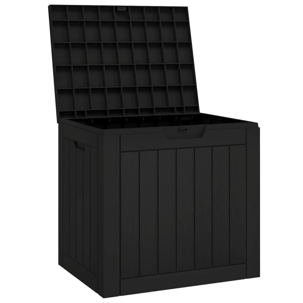 vidaXL Outdoor Storage Box Patio Furniture Garden Storage Chest Polypropylene-13