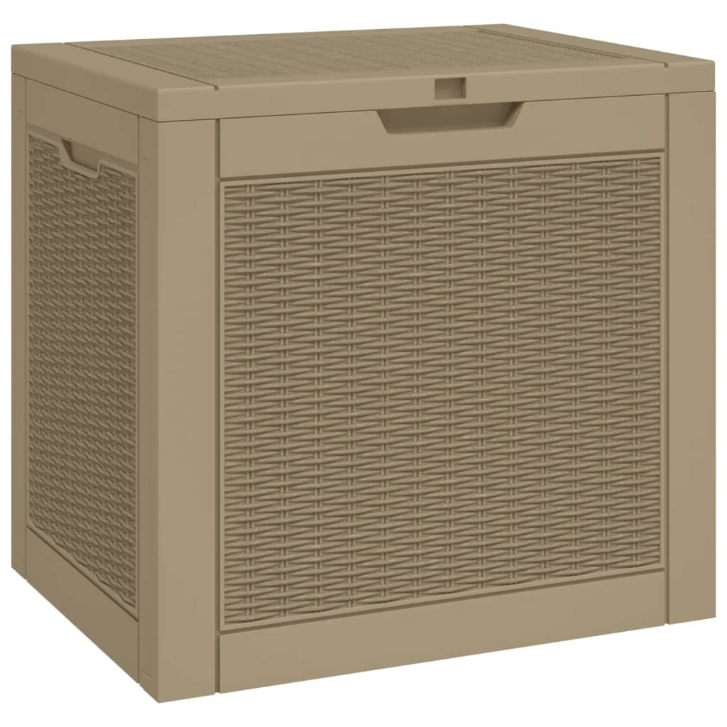 vidaXL Outdoor Storage Box Patio Furniture Garden Storage Chest Polypropylene-2