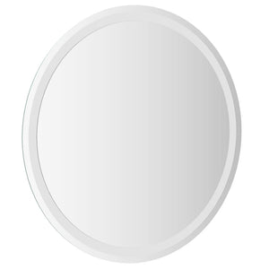 vidaXL LED Bathroom Mirror Wall Mounted Vanity Mirror for Home Bathroom Round-28