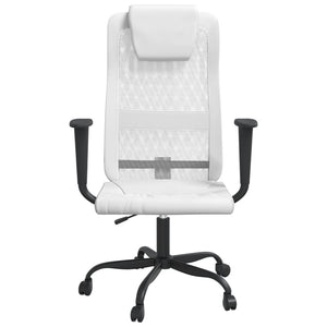 vidaXL Office Chair Office Computer Desk Chair Mesh Fabric and Faux Leather-1