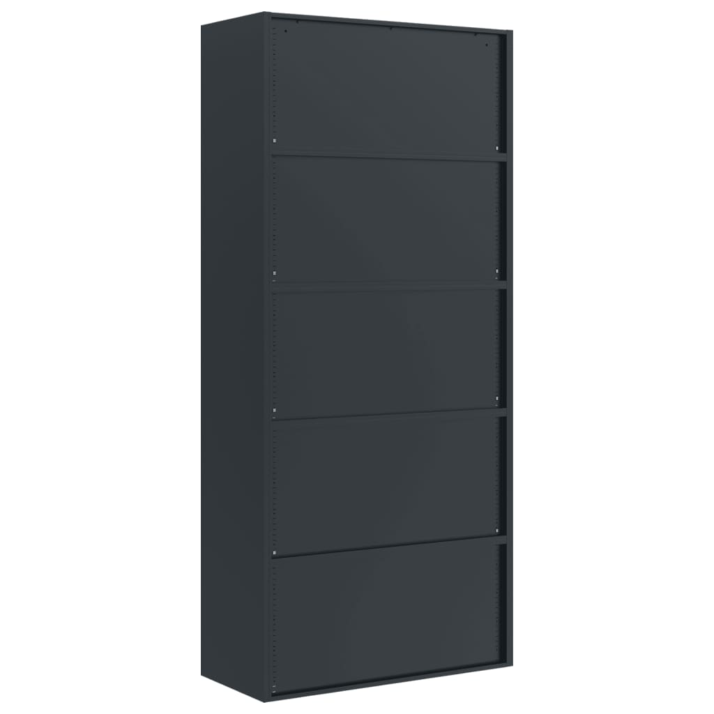 vidaXL Office Cabinet File Cabinet Storage Filing Cabinet with 2 Doors Steel-69