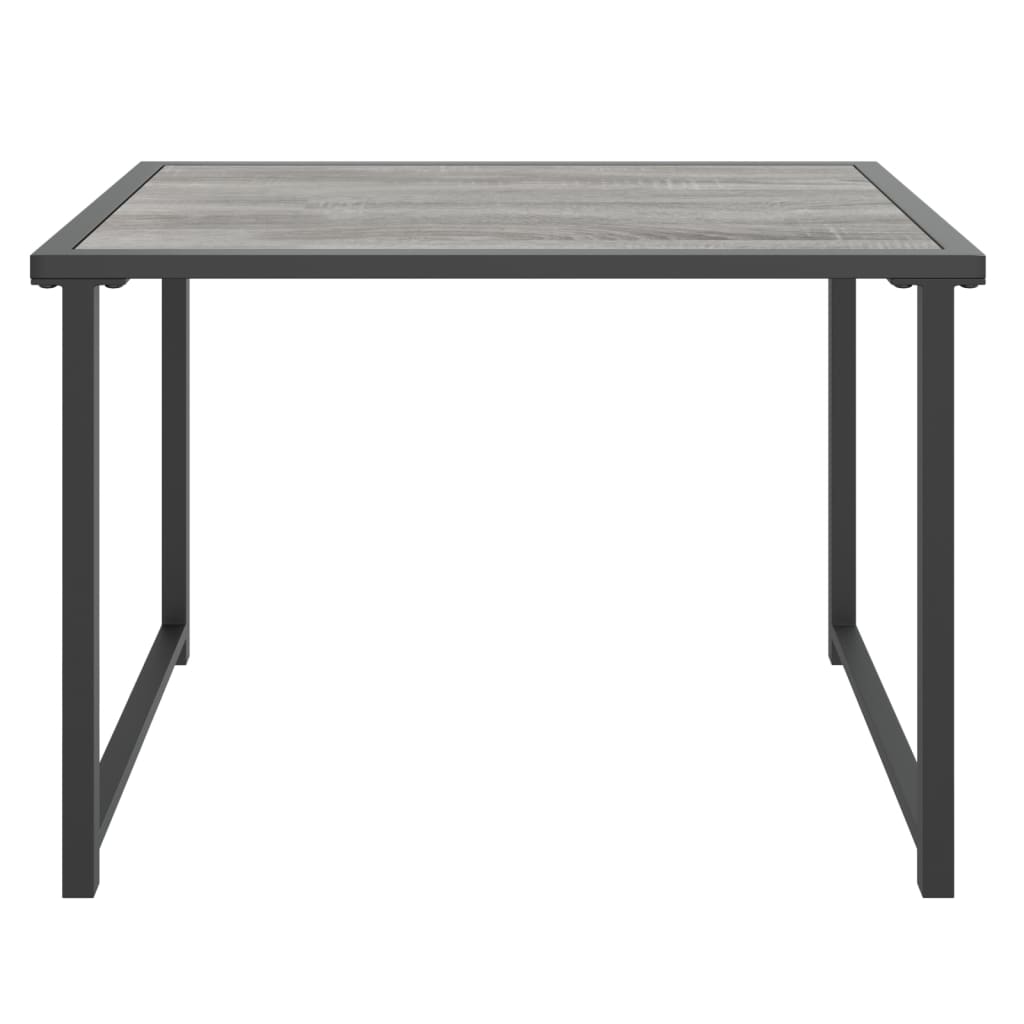 vidaXL Patio Table Anthracite 21.7"x15.7"x14.6" Steel-1