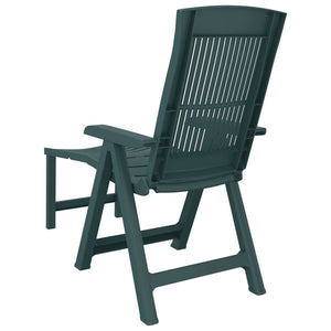 vidaXL Sun Lounger Patio Furniture Folding Outdoor Chaise Lounge Chair Plastic-8