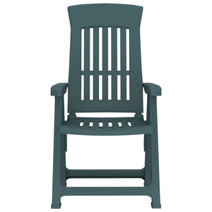 vidaXL Reclining Chair Outdoor Folding Armchair Garden Furniture 2 Pcs PP-10
