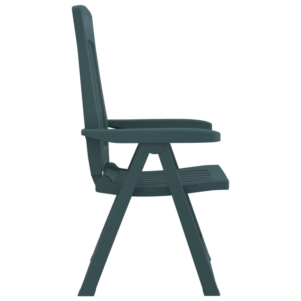 vidaXL Reclining Chair Outdoor Folding Armchair Garden Furniture 2 Pcs PP-13