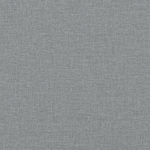 vidaXL Day Bed Light Gray 39.4"x74.8" Twin Fabric-5