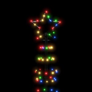 vidaXL Christmas Tree Light with Spikes Outdoor Decoration Holiday Ornament-59