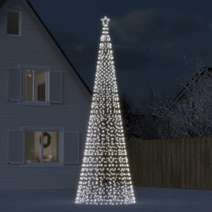 vidaXL Christmas Tree Light with Spikes Outdoor Decoration Holiday Ornament-56