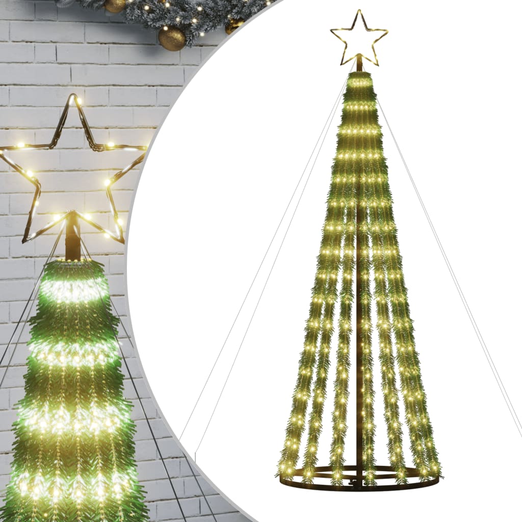 vidaXL Christmas Tree Light Cone Outdoor Xmas Decoration Holiday Ornament-25