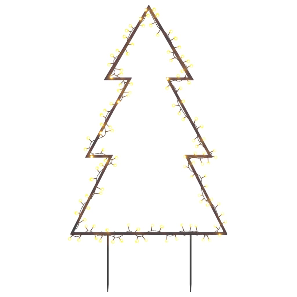 vidaXL Christmas Decoration with Spikes Outdoor Holiday Light Ornament Tree-0