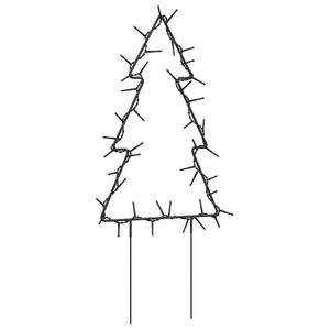 vidaXL Christmas Decoration with Spikes Outdoor Holiday Light Ornament Tree-23