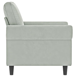 vidaXL Sofa Chair Accent Upholstered Club Armchair for Living Room Velvet-69