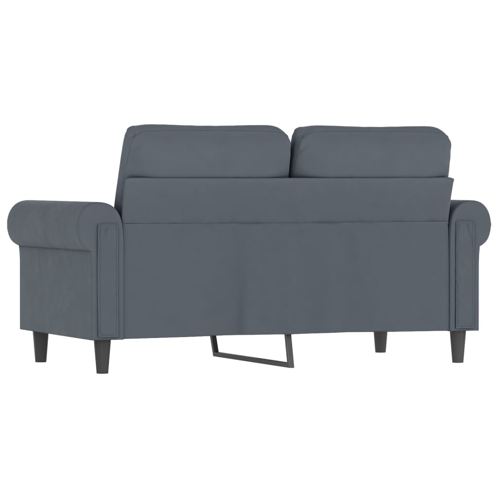 vidaXL Sofa Chair Accent Upholstered Club Armchair for Living Room Velvet-42