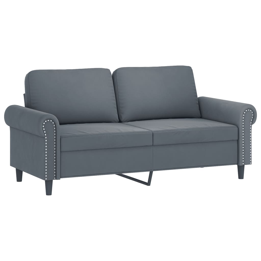 vidaXL Sofa Chair Accent Upholstered Club Armchair for Living Room Velvet-83