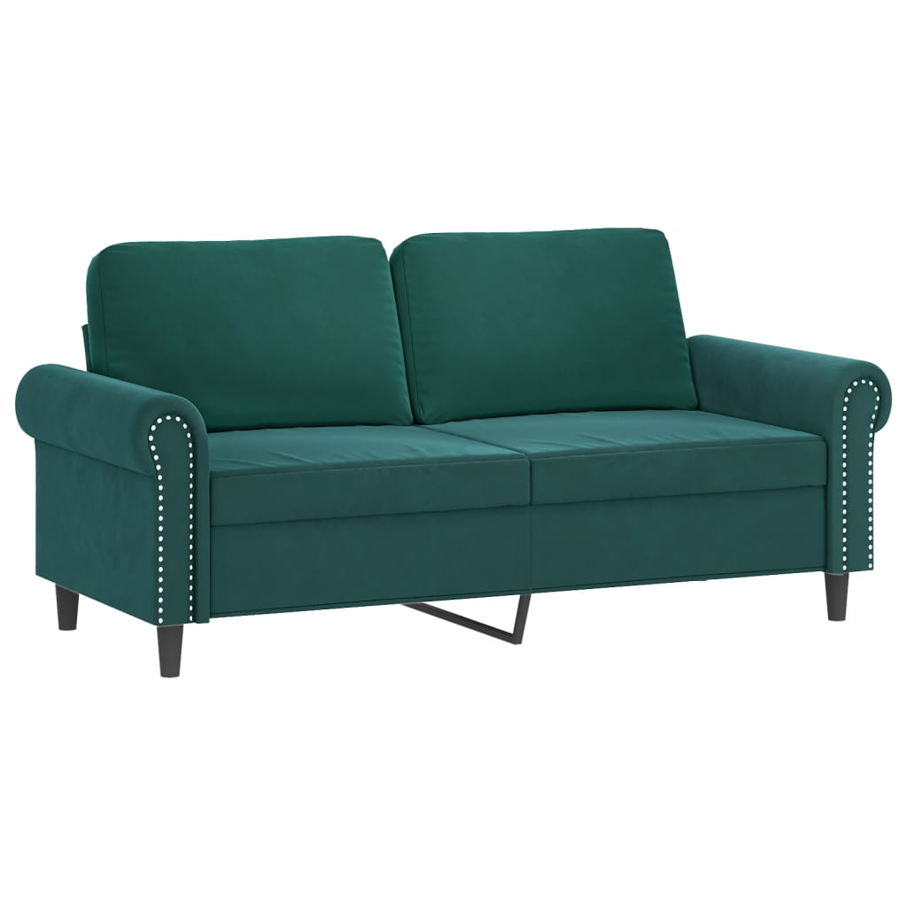 vidaXL Sofa Chair Accent Upholstered Club Armchair for Living Room Velvet-21