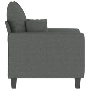 vidaXL Sofa Chair Upholstered Single Sofa Armchair for Living Room Fabric-53