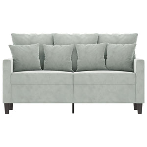 vidaXL Sofa Chair Upholstered Single Sofa Armchair for Living Room Velvet-6